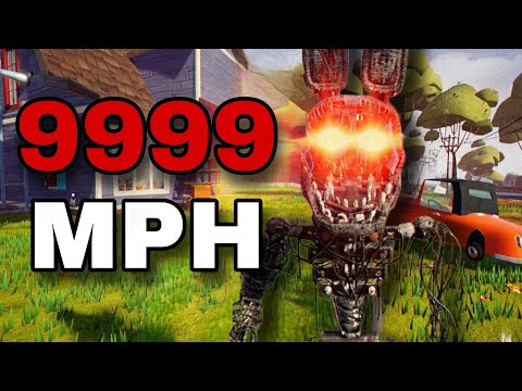 BONNIE HELLO NEIGHBOR But Runs At 9999MPH