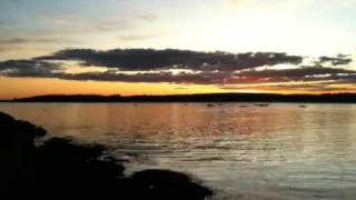 preview picture of video 'Kettle Cove Cape Elizabeth sunset 083109'