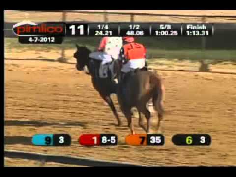 Pimlico 4-7-2012 Race 11