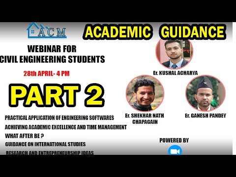 HOW TO ACHIEVE ACADEMIC EXCELLENCE AND MANAGE TIME IN BE ?? KUSHAL ACHARYA |ACM WEBINAR