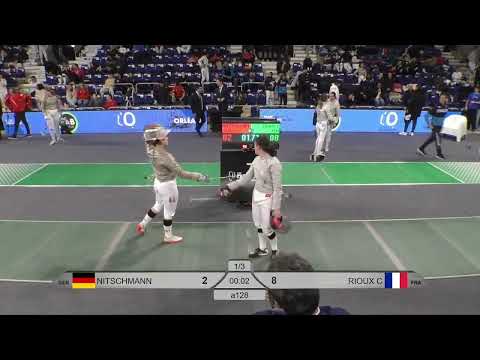 Orleans Grand Prix 2024 SWS - P128 - Tiziana Nitschmann GER v Cyrielle Rioux FRA