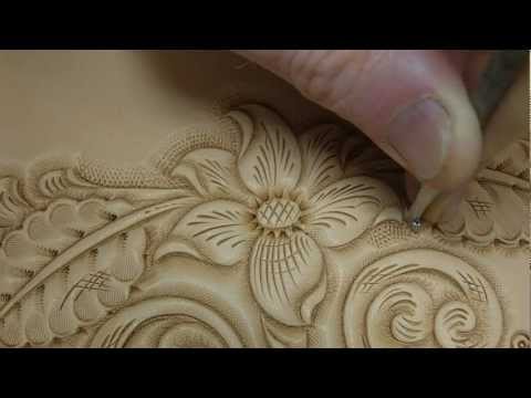 Tooling and Carving Leather Video