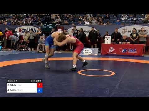 97 Kg Consolation Derek White Titan Mercury Wrestling Club Vs Jacob Kasper Titan Mercury Wrestling