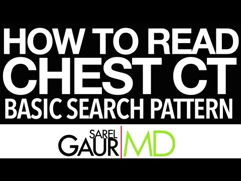 How To Read a Chest CT:  Basic Search Pattern