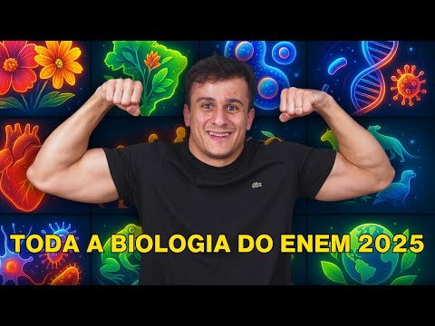 TODA a BIOLOGIA do ENEM em 12 horas [RECORDE DE MAIOR LIVE EDUCACIONAL]
