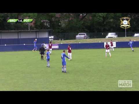 Herts FA u16 Cup   Broxbourne Borough v Potters Bar Town   21 05 17   Key Highlights