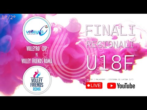 Finale Fipav Lazio U18F 2023 | Volleyrò CdP - Volley Friends Roma