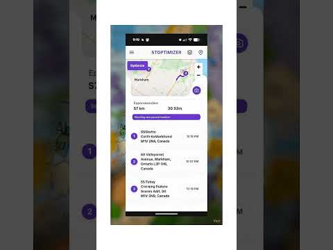 Stoptimizer - Route Planner