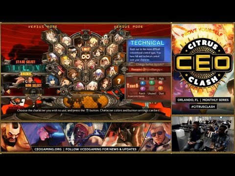 CEO CITRUS CLASH #8  GGXrD R2 - MYSTIC vs HOTASHI