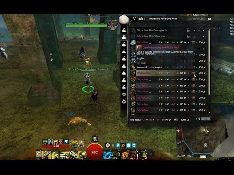 GW2 | How to get ASCENDED GEAR / WEAPON at the WvW MERCHANT - Beginner's Guide 2023