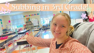 Subbing in 3rd Grade || A day in the life of a substitute teacher