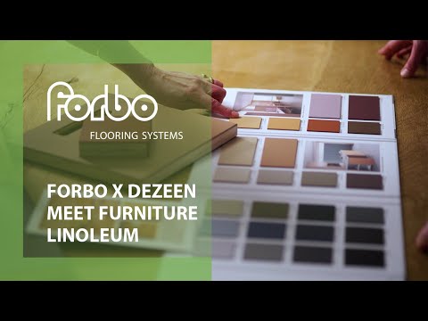 Möbellinoleum Forbo Furniture 4023 Nero 183cm - Youtube collection video 1