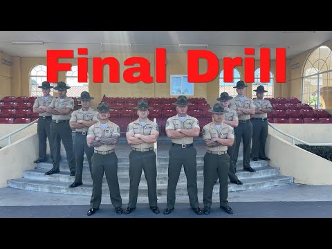 Marine Corps senior drill Instructor final drill MCRD San Diego【国際結婚 アメリカ生活】ブートキャンプinサンディエゴ🇺🇸