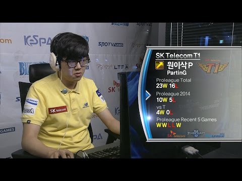 [SPL2014] PartinG(SKT) vs Reality(Samsung) Set1 Overgrowth -EsportsTV, SPL2014