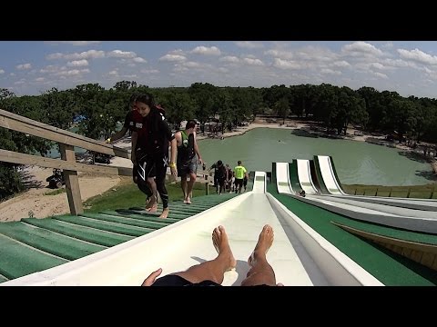 First Royal Flush Water Slide at BSR Cable Park