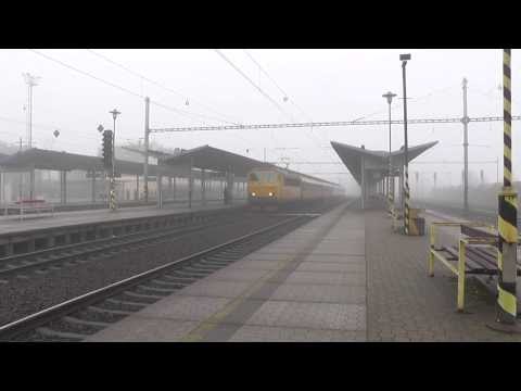 RJ 162.120 - Odjezd vlaku IC 1008 RegioJet - Ostrava-Svinov, 18.1.2014