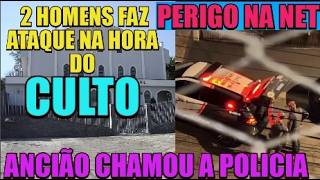 FINAL DOS TEMPOS!IGREJA DA CONGREGAÇÃO CRISTÃ NO BRASIL VILA CLARICE SOFRE AT4QUE NA HORA DO CULTO!!