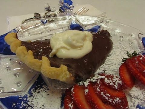 Betty's Romantic Dark Chocolate Pie