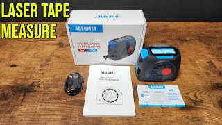 The Best 3-in-1 Laser Tape Measure? | ACEGMET DT30