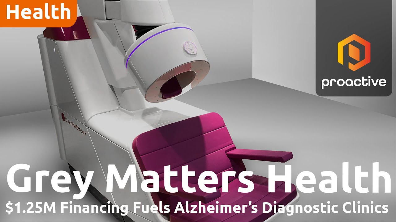 Grey Matters Health raises $1.25 Million to advance Alzheimer’s imaging clinic expansion