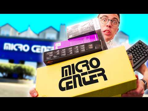 I Built the CHEAPEST Gaming PC at Micro Center