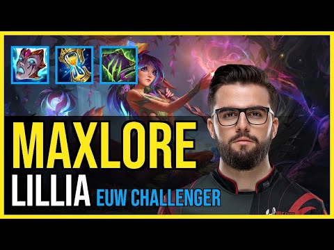 Maxlore - LILLIA vs. KINDRED Jungle | EUW Challenger