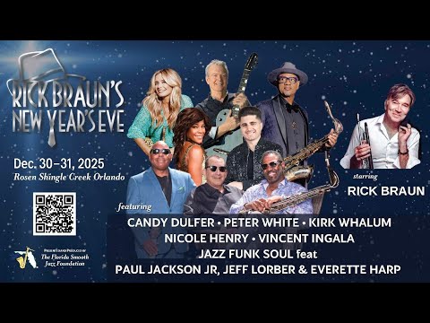 Rick Braun's NYE 12/30/25 - Jazz Funk Soul