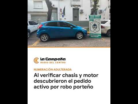 Recuperaron un auto con pedido de secuestro por robo en CABA