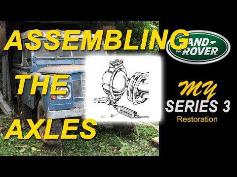 Land Rover Series 3 Restoration - Assembling the Axles Pt. 9