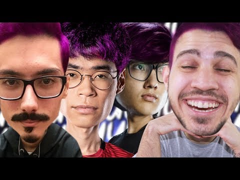 TA TILTADO, CABELO ROSA? UUUUUUUUUUUUUUU