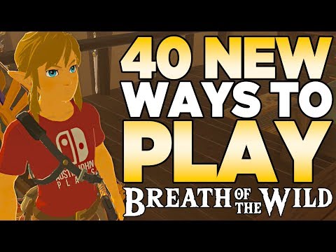 40 NEW Ways to Play The Legend of Zelda: Breath of the Wild | Austin John Plays