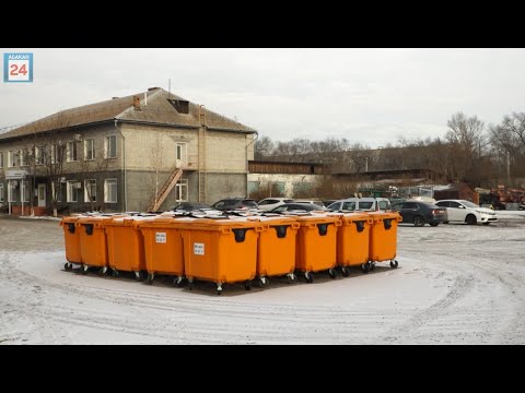 74 новых контейнера для ТКО закупила столица Хакасии