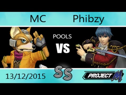 SGT 13/12 - MC (Fox) Vs. Phibzy (Marth) Project M Pools