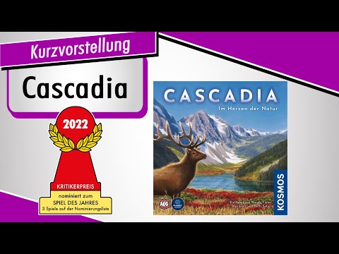 CASCADIA - Nominiert SPIEL DES JAHRES 2022 - Kurzvorstellung - Spiel doch mal!