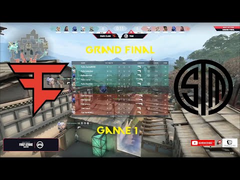 GRAND FINAL!! TSM vs FAZE CLAN - Full Game 1 - UMG Tournament - Valorant First Strike - Best of 5