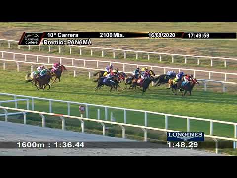 16/08/2020 – Hipódromo de Maroñas – Carr 10 - PANAMÁ