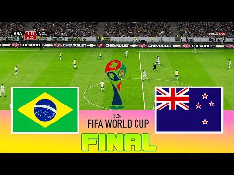 BRAZIL vs NEW ZEALAND - Final FIFA World Cup 2026 | Full Match All Goals | Football Match