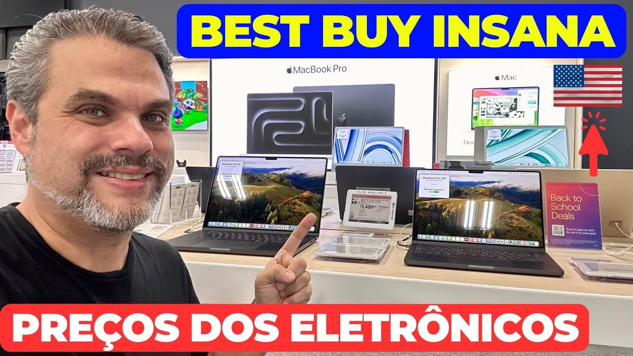 ELETRÔNICOS na BEST BUY de ORLANDO: Computadores, Video Games, Laptop com Preços INCRÍVEIS!
