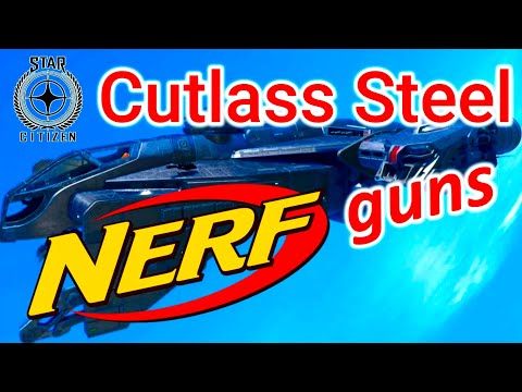 3.17 PTU Cutlass Steel YellowJacket nerf guns