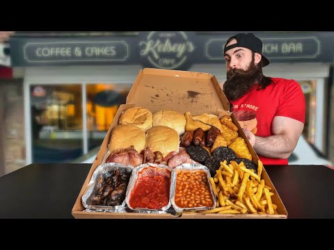 KELSEY'S ULTIMATE BREAKFAST BOX CHALLENGE | C.O.B. Ep.190 | BeardMeatsFood
