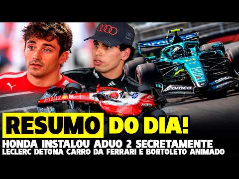 🚨BORTOLETO QUER CHUVA, HONDA INSTALA ADUO 2 EM SEGREDO E LECLERC DETONA CARRO | FÓRMULA 1