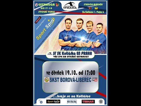 Extraliga mužů 17/18, 7.kolo ,SF SK Kotlarka EN Praha - SKST Borová-Liberec