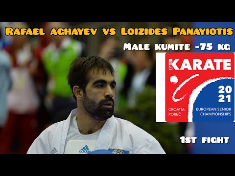 Rafael Aghayev (AZE) vs Loizides Panayiotis (CYP) | EKF SENIOR CHAMPIONSHIPS 2021