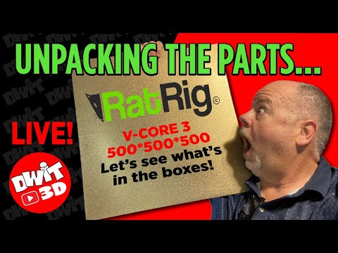 Time to open the RatRig VCore 3 Packages... and see what's in them...