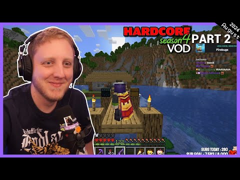 1.21 Hardcore 5+ Year World! PART 2 - Philza VOD - Streamed on August 12 2024