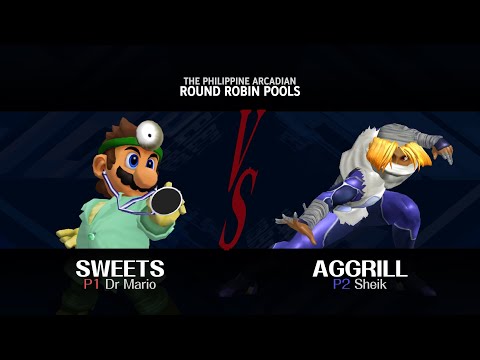 The Philippine Arcadian (Round Robin Pools) - Sweets (Doc) vs Aggrill (Sheik)