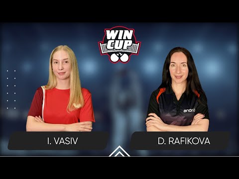 07:00 Iryna Vasiv - Diana Rafikova 17.09.2025 WINCUP Women Master. TABLE 1