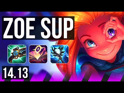 ZOE & Kai'Sa vs PANTHEON & Nilah (SUP) | 42k DMG, 7 solo kills, 16/3/11 | VN Diamond | 14.13