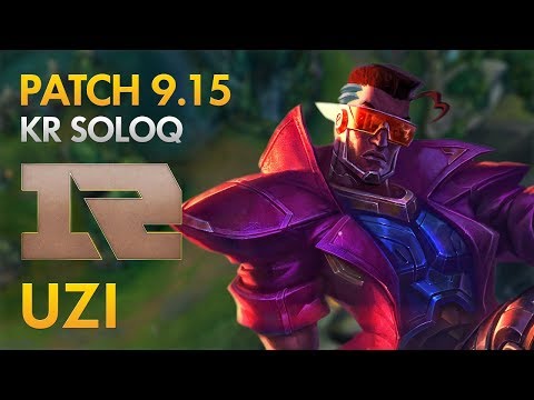 RNG Uzi - Lucian Bot Lane - KDA 13/4/12