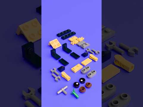 LEGO WALL·E 🤖 | Built with Only 30 Pieces